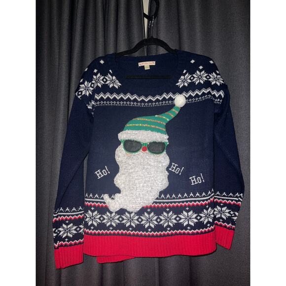 Ugly Christmas Sweater Xmas Size Medium - Picture 1 of 3